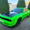 Green Dodge Challenger 1