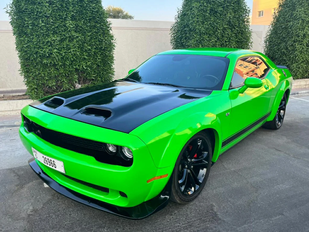 Green Dodge Challenger Thumbnail