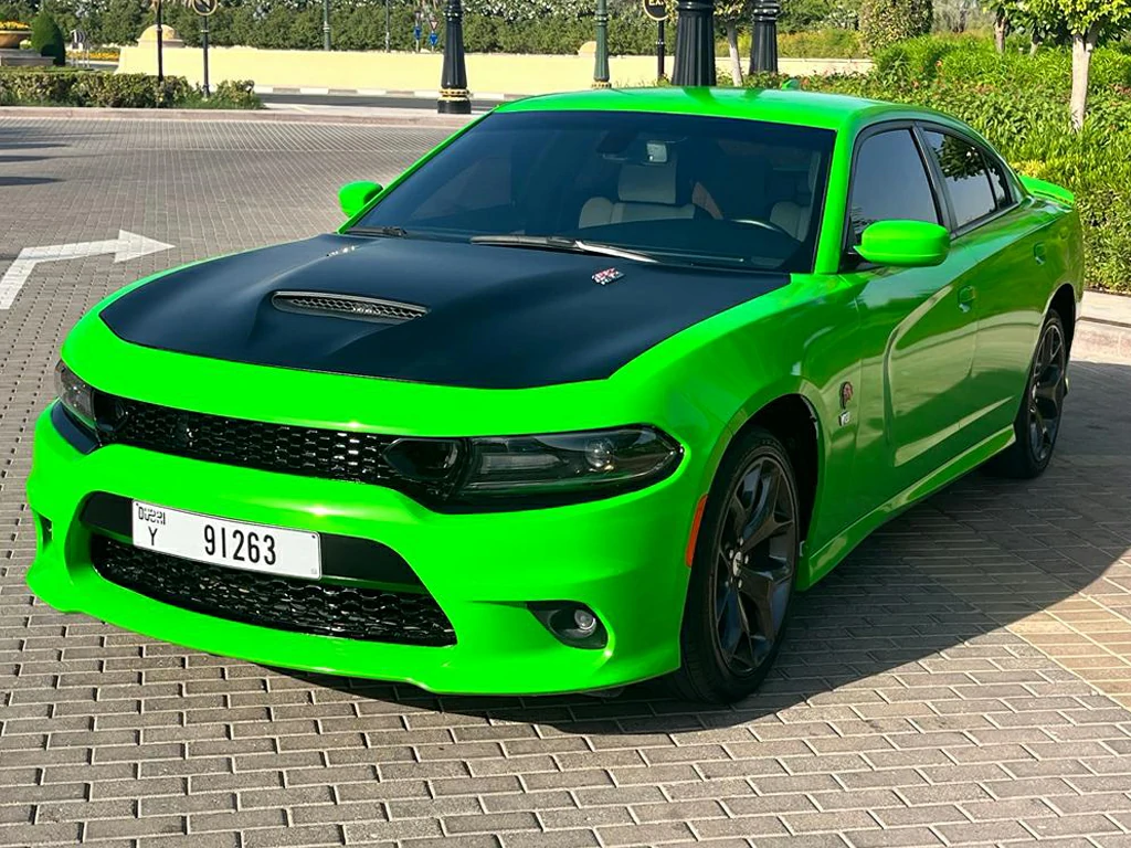 Greeen Dodge Charger Thumbnail